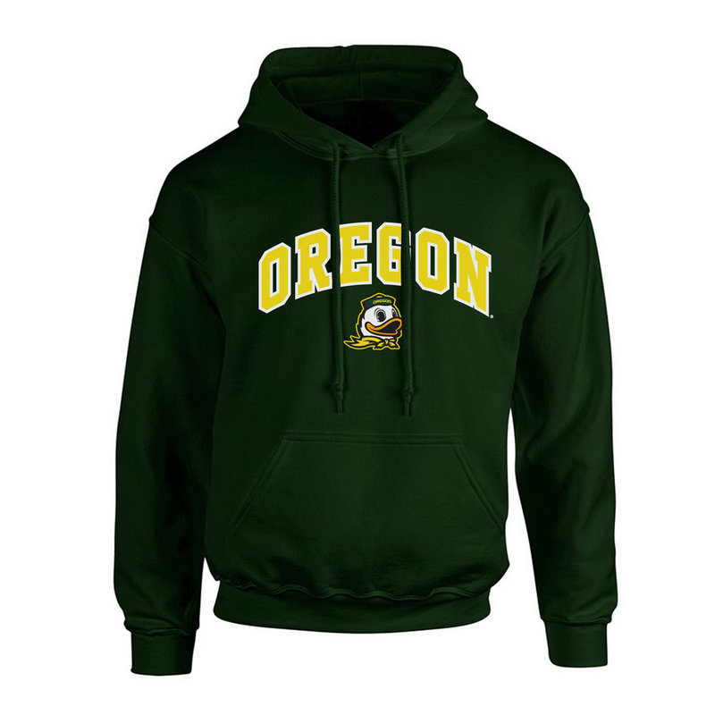 hooded sweatshirt green
