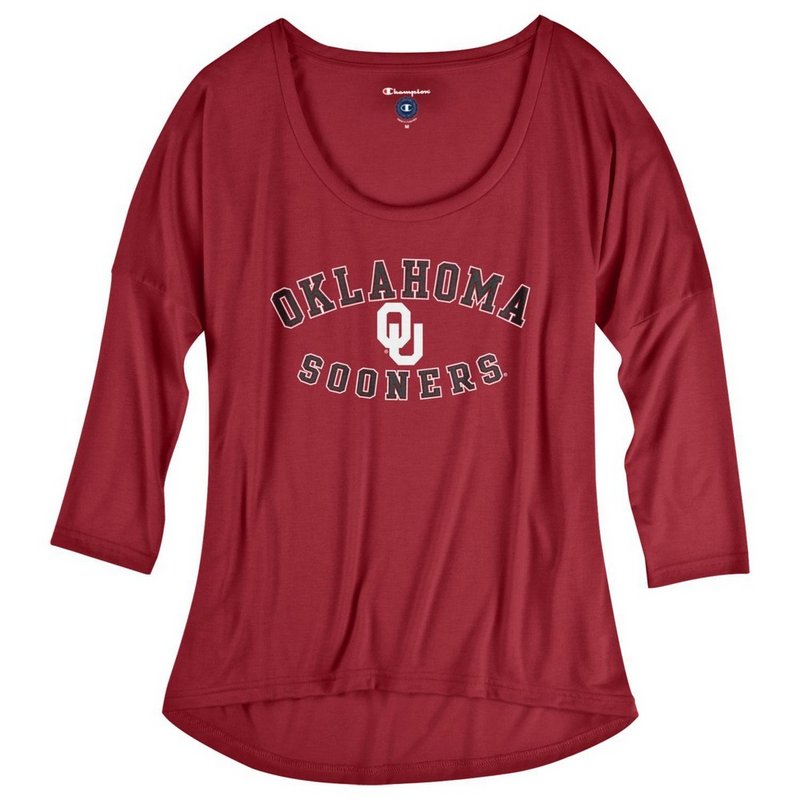 Oklahoma Sooners Womens Half Time T Shirt 4787863APC02479984