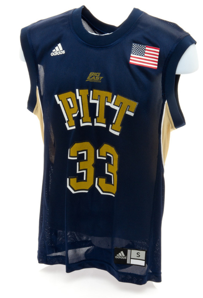Pitt Panthers Basketball Jersey 33 PITT136