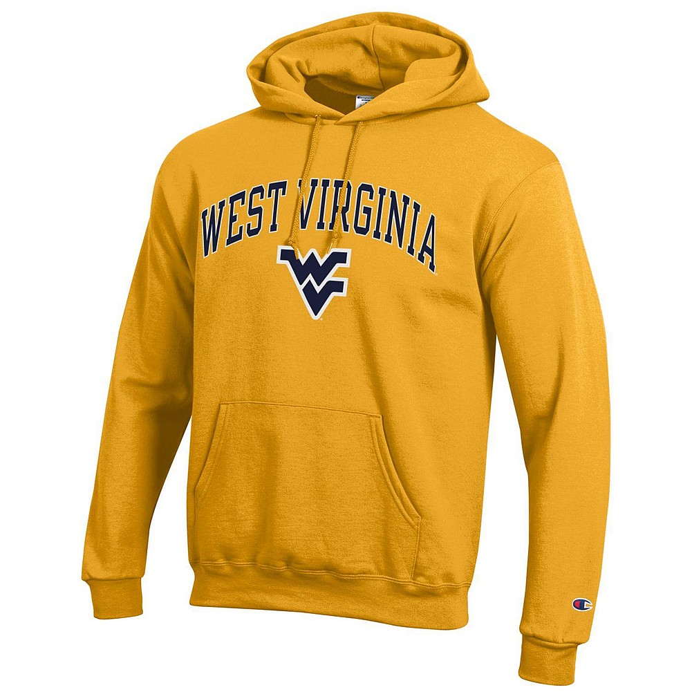 WVU West Virginia Mountaineers Hooded Sweatshirt Varsity Gold APC03007066