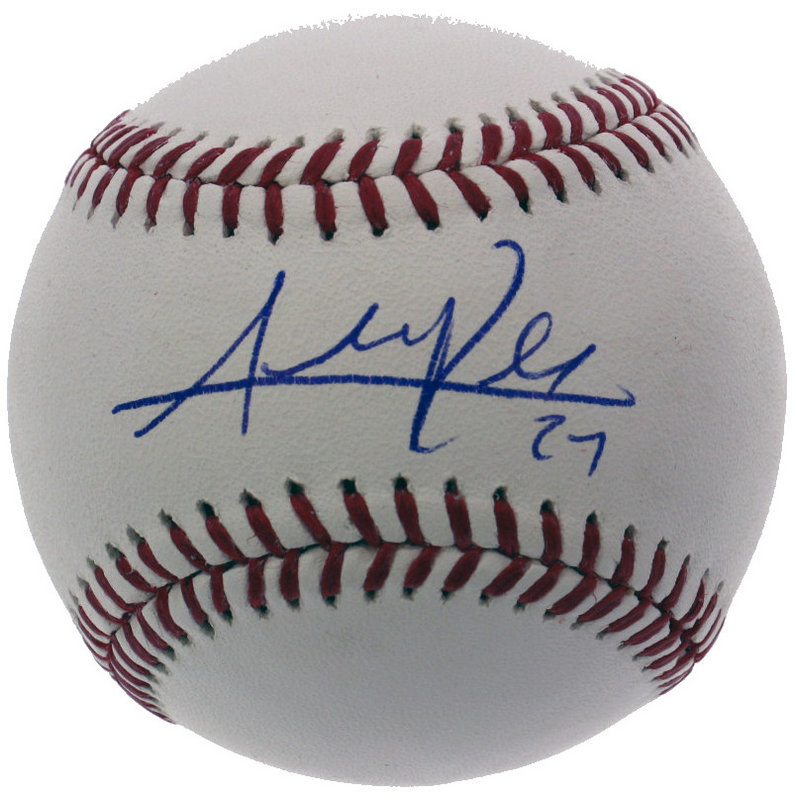 Addison Russell Autographed Chicago Cubs Official Major League Baseball