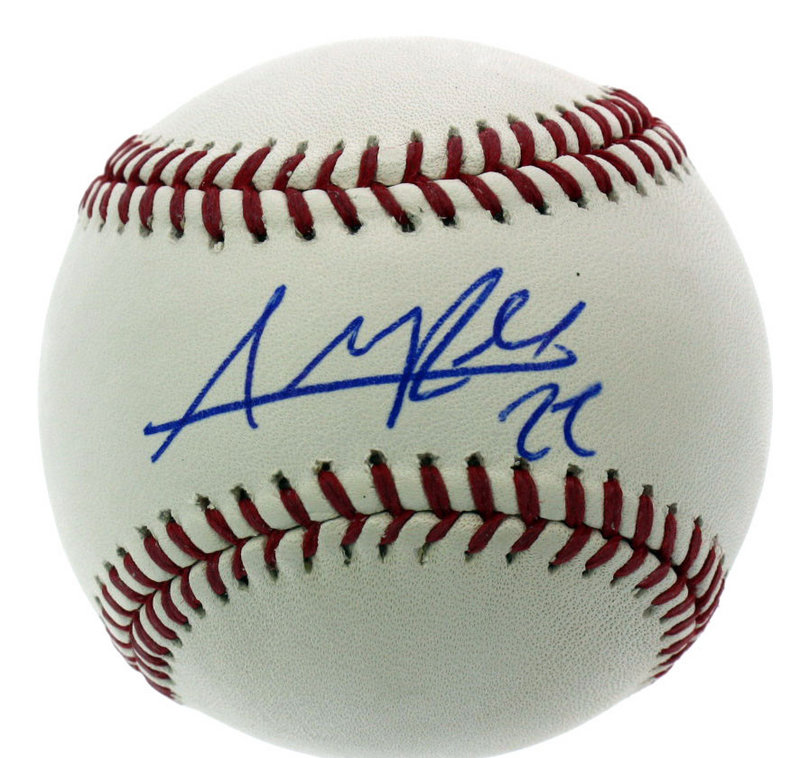 Addison Russell Autographed Chicago Cubs Official Major League Baseball