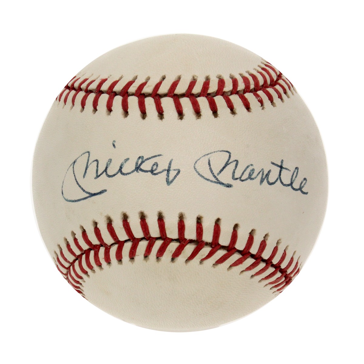 Mickey Mantle Autographed Signed Baseball New York Yankees JSA Certified Authentic