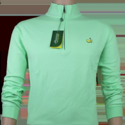 masters zip pullover quarter cotton golf