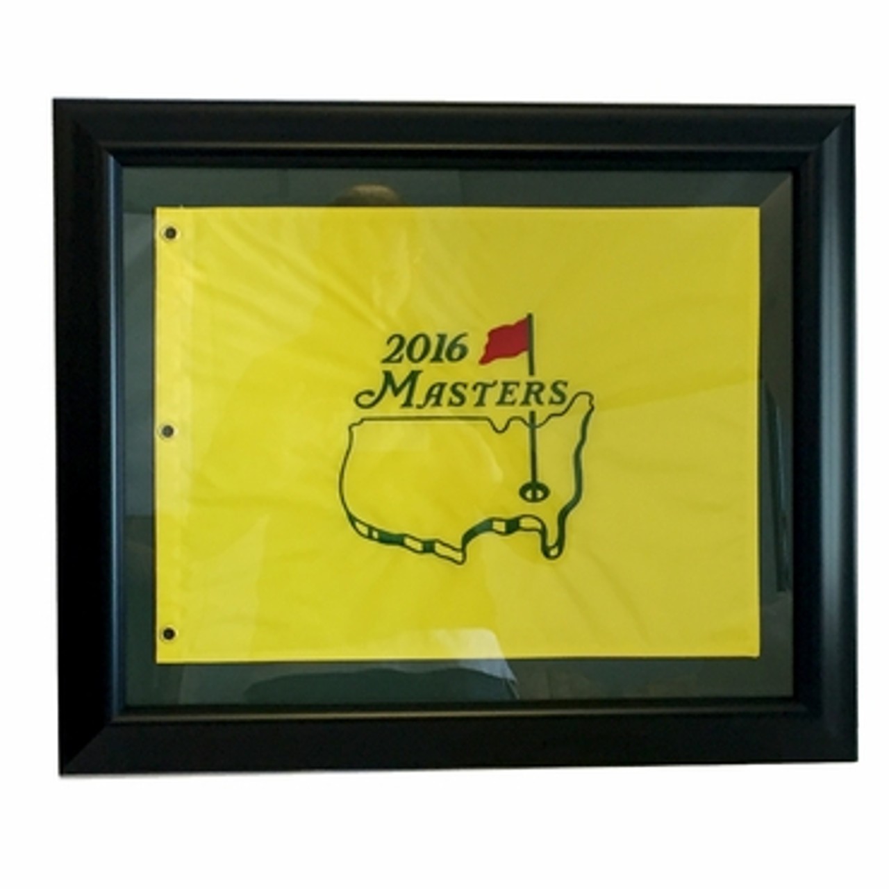 2016 Masters Pin Flag Framed