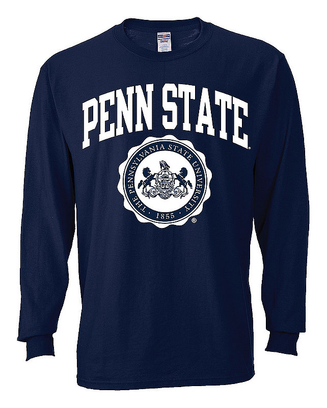 Penn State Long Sleeve Shirt Official Seal Navy Nittany