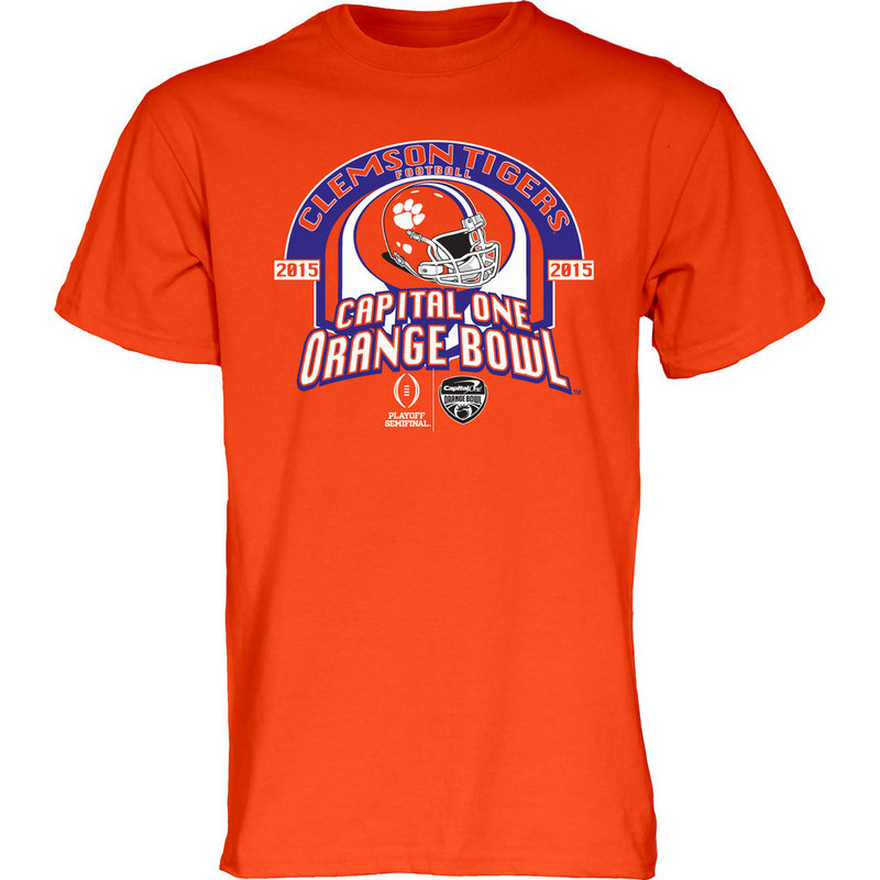 Clemson Tigers 2015 Orange Bowl Tshirt 00000000025XF