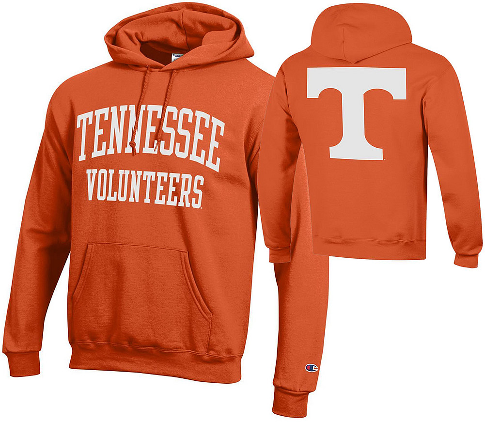Tennessee Volunteers Back Orange Hooded Sweatshirt APC03010093/APC03010092